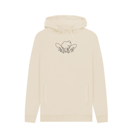Oat Men's Frog Pullover Hoodie - Black