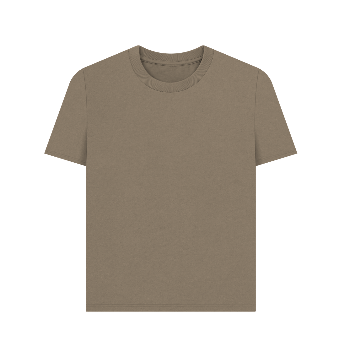 Willow Women's Solid Organic Cotton Basic Tee