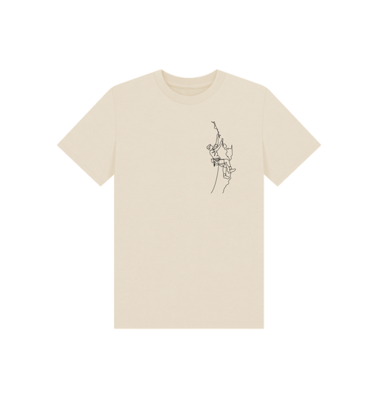 Oat Kid's Climber Organic Cotton Basic Tee (Black)
