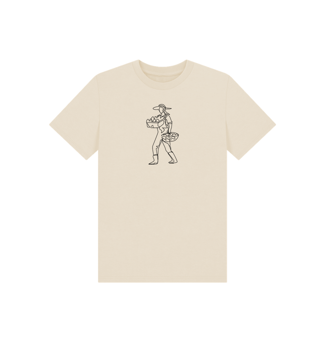 Oat Kid's Harvest Organic Cotton Basic Tee (Black)
