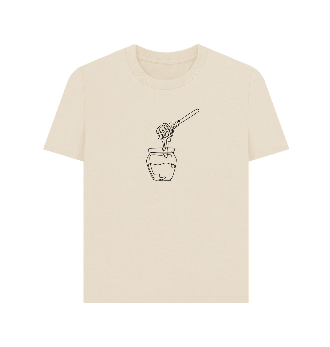 Oat Women's Honey Organic Cotton Basic Tee (Black)