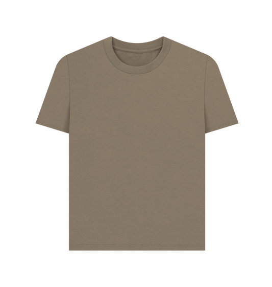 Willow Women's Solid Organic Cotton Basic Tee