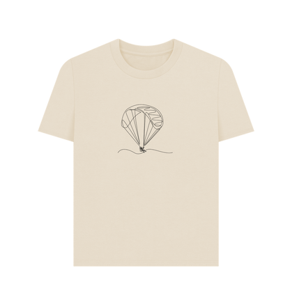 Oat Women's Parachute Organic Cotton Basic Tee (Black)