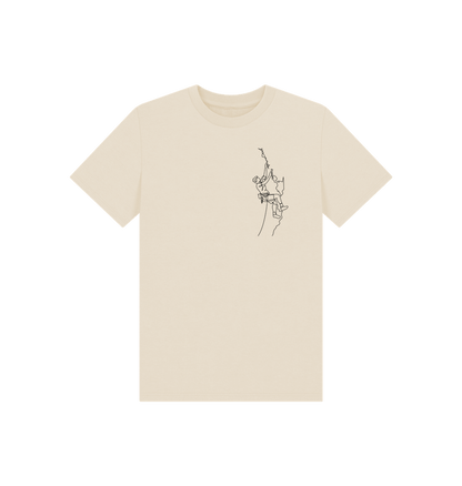 Oat Kid's Climber Organic Cotton Basic Tee (Black)