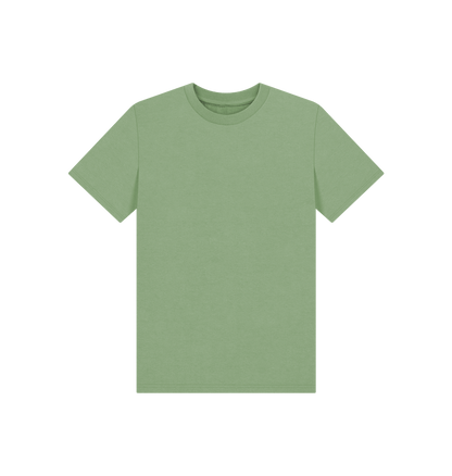 Sage Kid's Solid Organic Cotton Basic T-Shirt